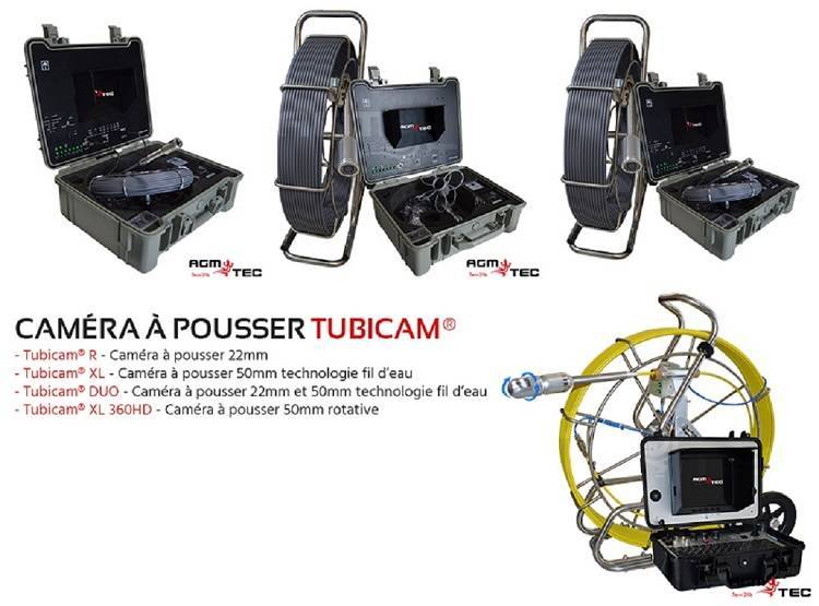 Tubicam® R - Caméra d'inspection de canalisation 22 mm