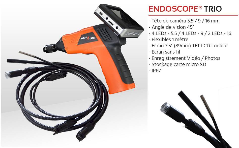 ENDOSCAM® R 5.5 mm - Caméra Endoscope